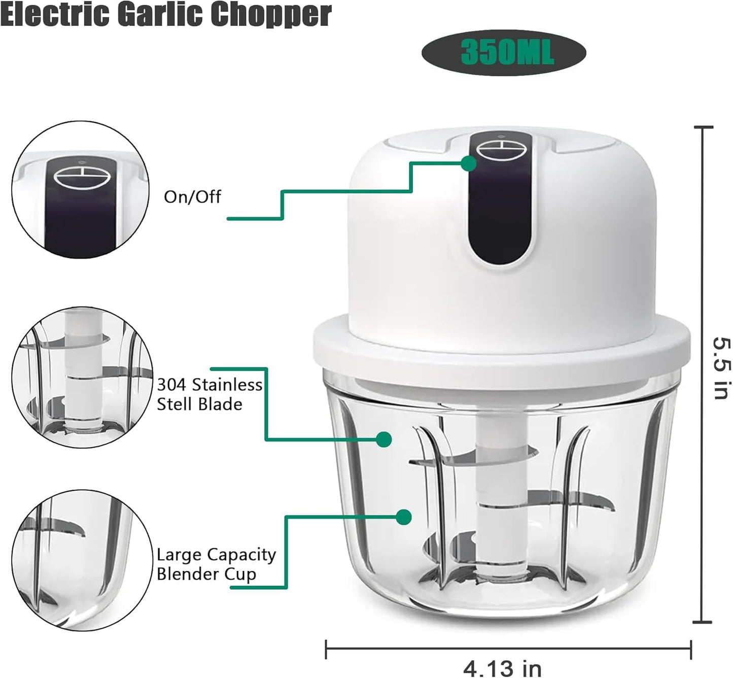 Smart™ Mini Electric Chopper