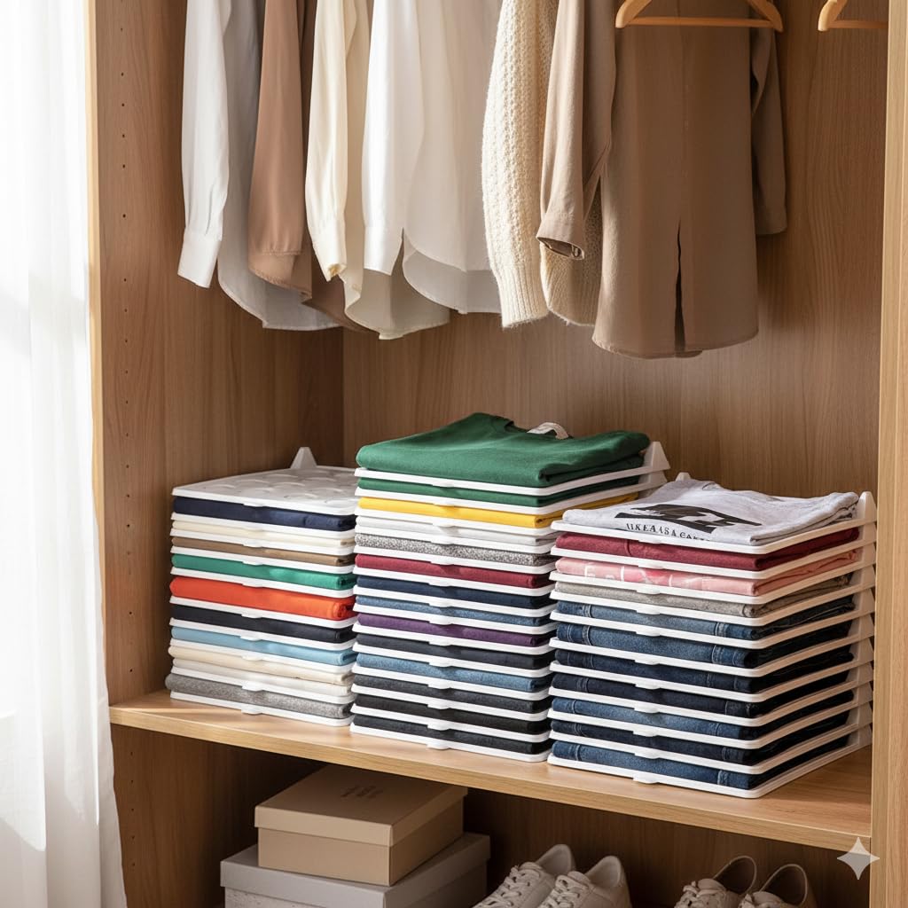 StackMate™ Shirt Organizer (5-PCS)