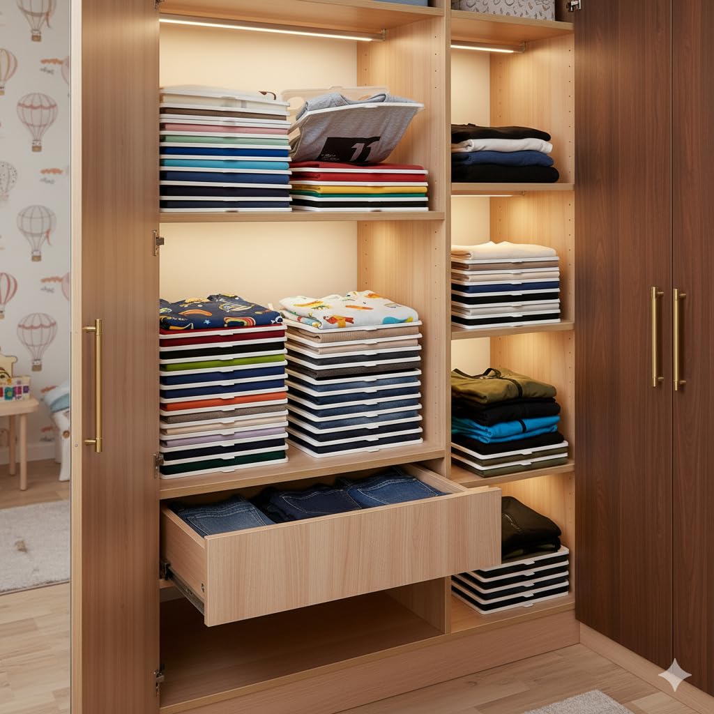 StackMate™ Shirt Organizer (5-PCS)